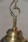 Mid-Century Modern Brass & Satin Glass Lantern from Lumi 5
