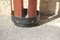 Mid-Century Aluminum & Mahogany Umbrella Stand 4