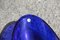 Scodella grande ovale blu cobalto, anni '80, Immagine 4