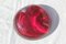 Mid-Century Red Murano Glass Bowl from Seguso, 1960s 5