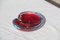 Mid-Century Red Murano Glass Bowl from Seguso, 1960s 1