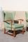 Moderne Mid-Century Sessel aus Mahagoni mit hoher Rückenlehne, 2er Set 17