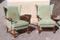 Mid-Century Modern Mahogany Armchairs with High Backs, Set of 2 13