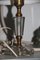 Mid-Century Crystal & Brass Table Lamp, 1950s 4