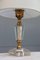 Mid-Century Crystal & Brass Table Lamp, 1950s 2