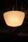 Lampadaire Mid-Century en Verre Blanc & en Laiton de Stilnovo, Italie, 1950s 15