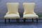 Mid-Century Italian Wood & Brass Armchairs, 1950s, Set of 2 6