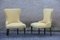 Mid-Century Italian Wood & Brass Armchairs, 1950s, Set of 2 11