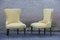 Mid-Century Italian Wood & Brass Armchairs, 1950s, Set of 2, Image 11