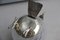 Italienischer Mid-Century Behälter mit Löffel aus Muranoglas & Metall mit Löffel, 2er Set 11