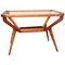 Mid-Century Cherry Coffee Table from Dassi Lissone, 1950s, Image 1