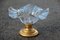 Vintage Glass and Gold Brass Centerpiece, Image 9