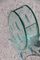 Jarrón ovalado de cristal, años 80, Imagen 7