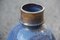 Round Blue Ceramic Vase from Ernestine, 1960s 3