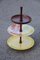 Ceramic and Mahogany Cake Stand from Ernestine, 1960s, Image 1