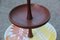 Ceramic and Mahogany Cake Stand from Ernestine, 1960s 10