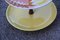 Ceramic and Mahogany Cake Stand from Ernestine, 1960s, Image 7