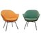 Mid-Century Modern Italian Chairs, 1950s, Set of 2 1