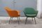 Moderne italienische Mid-Century Stühle, 1950er, 2er Set 9