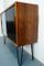 Small Rosewood Sideboard with Hairpin Legs & Sliding Doors, 1960s 6