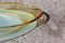Large Vintage Yellow Crystal Oval Bowl, 1980s 7