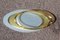 Large Vintage Yellow Crystal Oval Bowl, 1980s 5