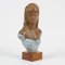 Terracotta Bust of a Girl from Paul Serste, 1950s 2