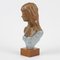 Terracotta Bust of a Girl from Paul Serste, 1950s, Image 3