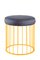 Cage Stool by Niccolò De Ruvo for Brass Brothers 1