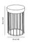 Sgabello Cage di Niccolò De Ruvo per Brass Brothers, Immagine 2