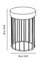 Sgabello Cage di Niccolò De Ruvo per Brass Brothers, Immagine 3