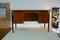 Danish Teak Ladies Desk with Curved Front and Back & Suspended Legs, 1960s, Image 16