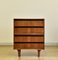 Mid-Century Walnut Chest Of Drawers from Meredew, 1950s, Image 1