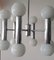 Vintage Chromed Ceiling Lamp from Targetti 2