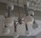 Vintage Chromed Ceiling Lamp from Targetti 1