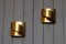 Swedish Brass Band Wall Lamp by Peter Celsing for Falkenbergs Belysning, 1960s, Image 8