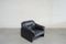 Vintage Black Leather DS 16 Lounge Chairs from De Sede, Set of 2 8