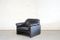 Vintage Black Leather DS 16 Lounge Chairs from De Sede, Set of 2, Image 1