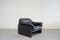 Vintage Black Leather DS 16 Lounge Chair from De Sede, Image 10