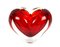 Heart Shaped Sommerso Murano Blown Glass Vase by Michele Onesto for Made Murano Glass, 2019 7