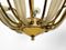 Large Mid-Century Modern Brass Sputnik Lamp, Image 12