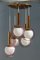 Mid-Century Ceiling Lamp from Stilux Milano, 1950s, Image 1