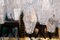 Großer Poliedri Kronleuchter aus Muranoglas von Venini, 1950er 8