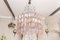 Large Poliedri Murano Glass Chandelier from Venini, 1950s 4