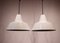 Lámparas de techo de taller blancas de Louis Poulsen, años 70. Juego de 2, Imagen 2