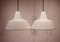 Lámparas de techo de taller blancas de Louis Poulsen, años 70. Juego de 2, Imagen 4