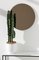 Kleiner runder bronzefarbener Orbis Spiegel von Alguacil & Perkoff Ltd 3