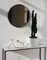 Kleiner runder bronzefarbener Orbis Spiegel von Alguacil & Perkoff Ltd 2