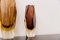 Jarrones italianos de cristal de Murano Sommerso facetados, años 60. Juego de 3, Imagen 4
