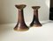 Vintage Danish Stoneware Candleholders from Marco Stentøj, 1970s, Set of 2 1
